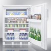 Summit Appliance Div. Summit-Refrigerator-Freezer, Lock, Dual Evaporator, Cycle Defrost CT66LW